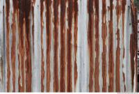 rusted corrugated plates metal 0001